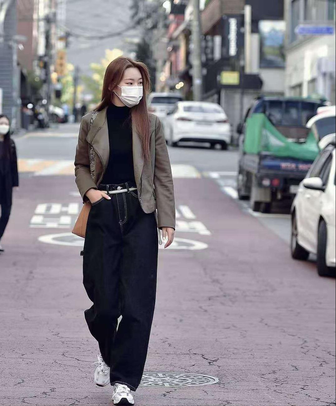 今年韩国女生流行穿搭,讲真的穿搭