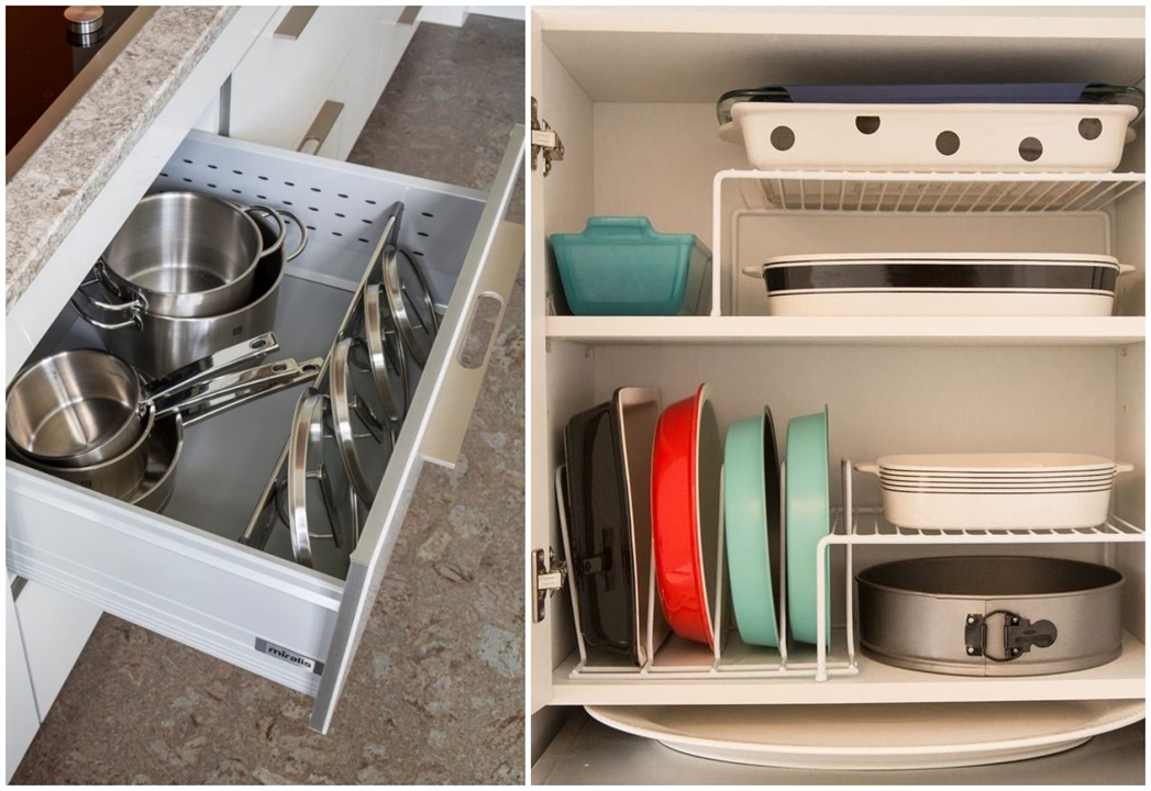 厨房地柜90度转角收纳,厨房深柜地柜收纳