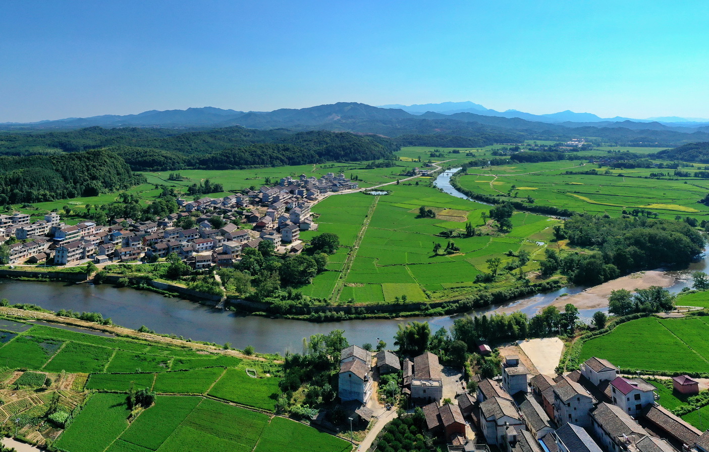 江西省山清水秀自然美景好地方,金溪镇山清水秀好风景