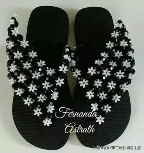 人字拖改造一下秒变时尚潮流风,穿人字拖也可以很高级