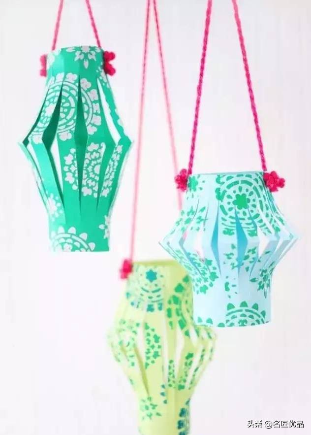 中秋节手工灯笼古风精美很简单,中秋节古风灯笼手工制作一等奖