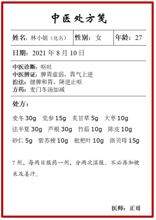 恶心呕吐中医疗法,饭后呕吐经方