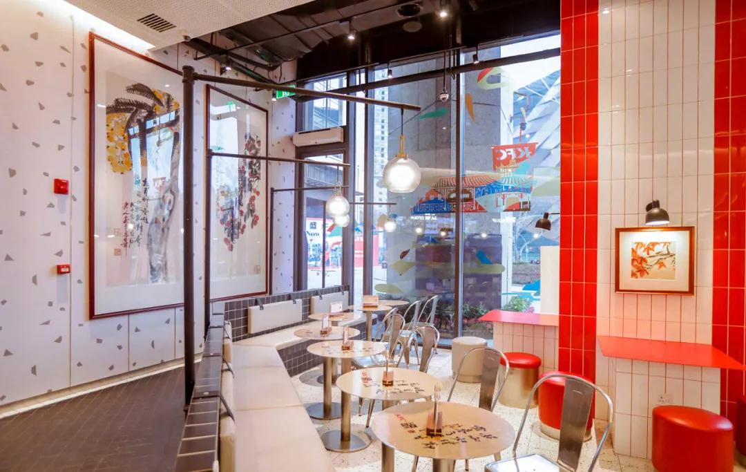 肯德基kfc主题店p图,kfc肯德基二十年前