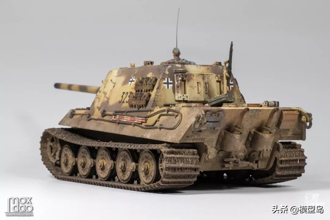 田宫必入的10款坦克模型免上色,田宫突击虎坦克模型