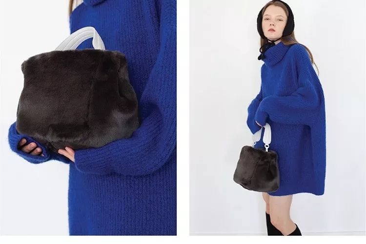 我花1000多块买的毛绒包，后来发现有点贵！