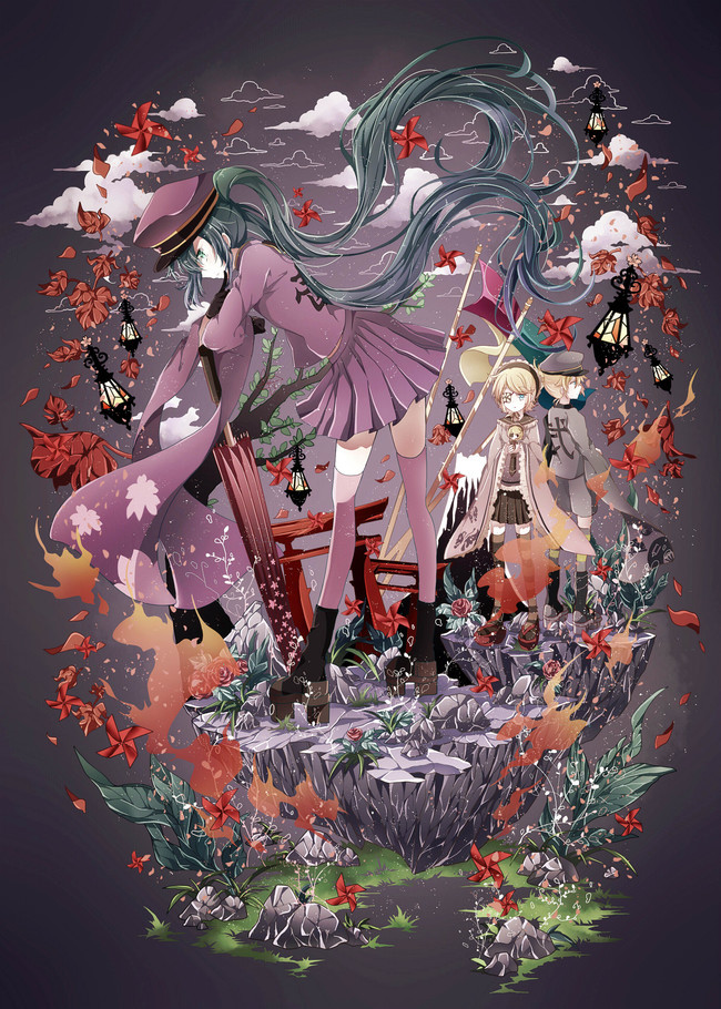 初音未来的8个形象,初音未来39个形象