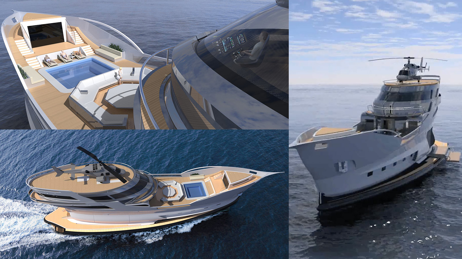 宏伟设计:世界上最极端的超级游艇概念