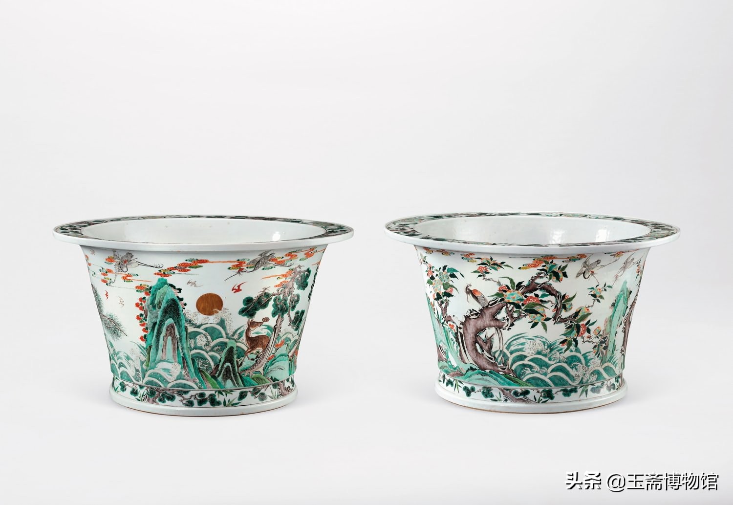 康熙御窑豇豆红釉瓷器,清康熙五彩民窑瓷器拍卖