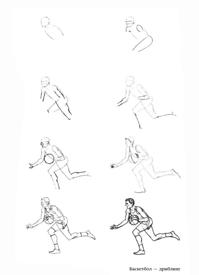 不会画运动人物？这里有50个小教程！