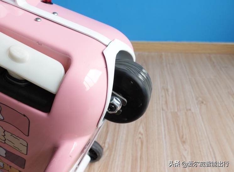 和“汪星人”去旅行,爱尔威儿童骑行箱SQ3粉色版测评