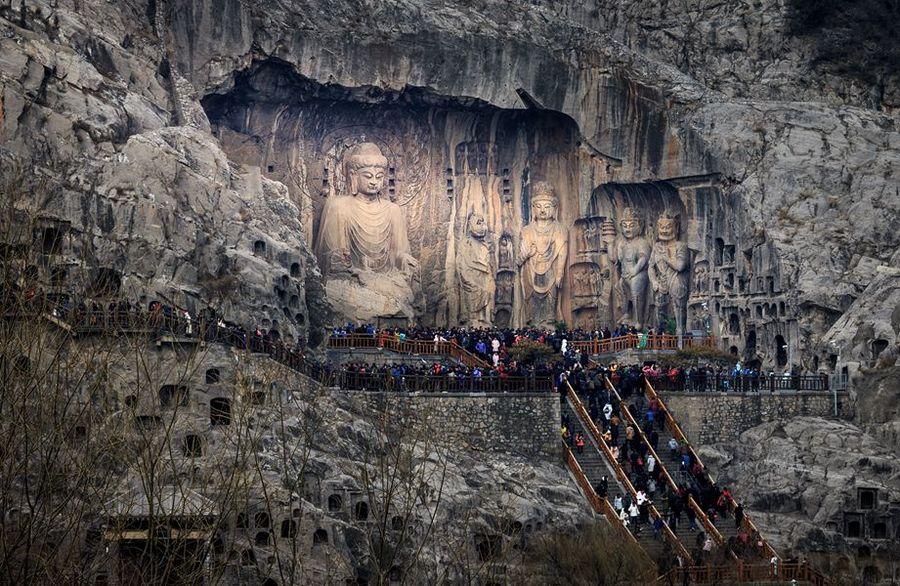 龙门石窟为什么那么多洞,龙门石窟发展史