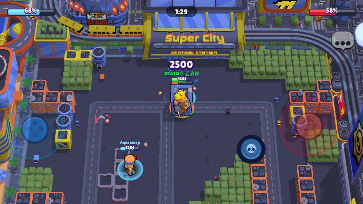 荒野乱斗公牛vs雪莉动画,荒野乱斗的雪莉厉害还是公牛厉害