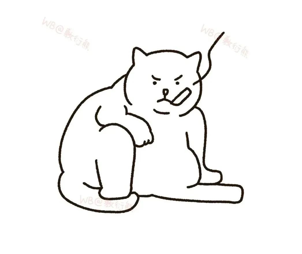 猫是只好猫,可被网友恶整后…哈哈哈没脸见人了