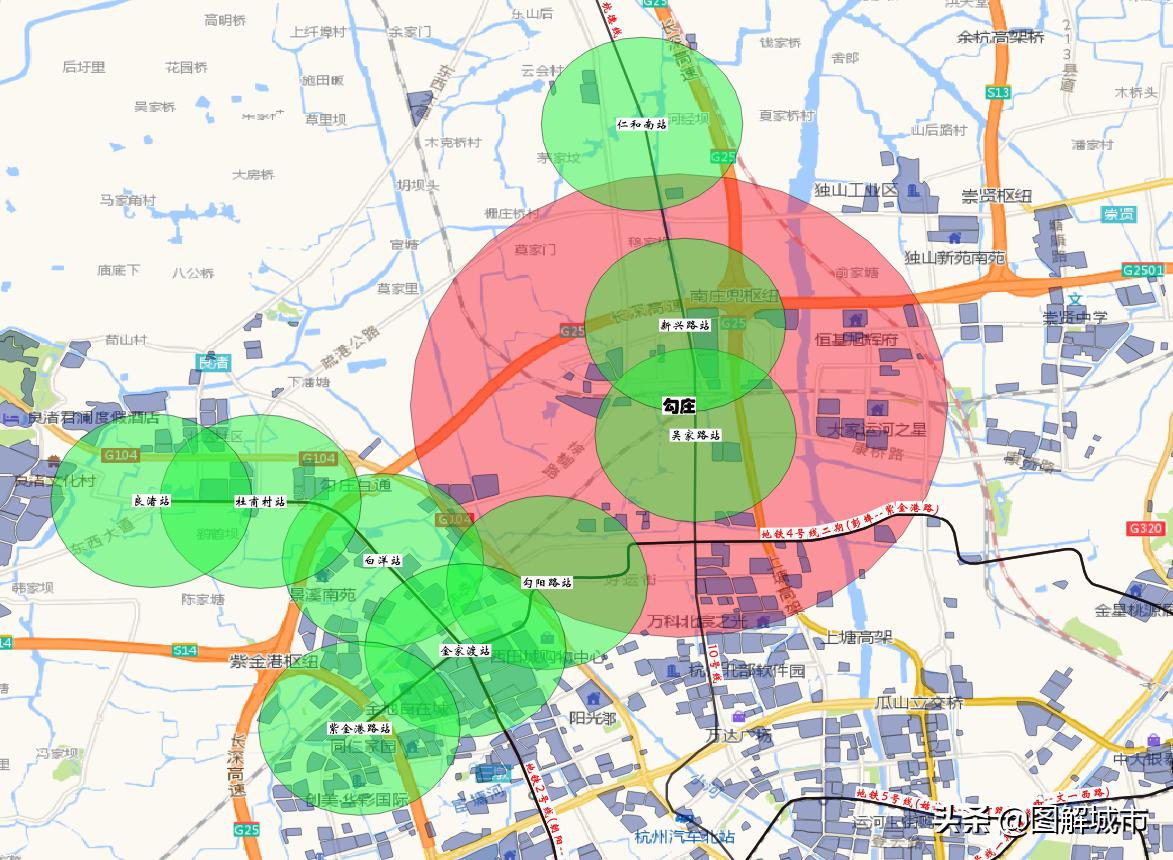 图解城市--杭州勾庄篇(被卖菜吆喝声遮住主角光环的区域)