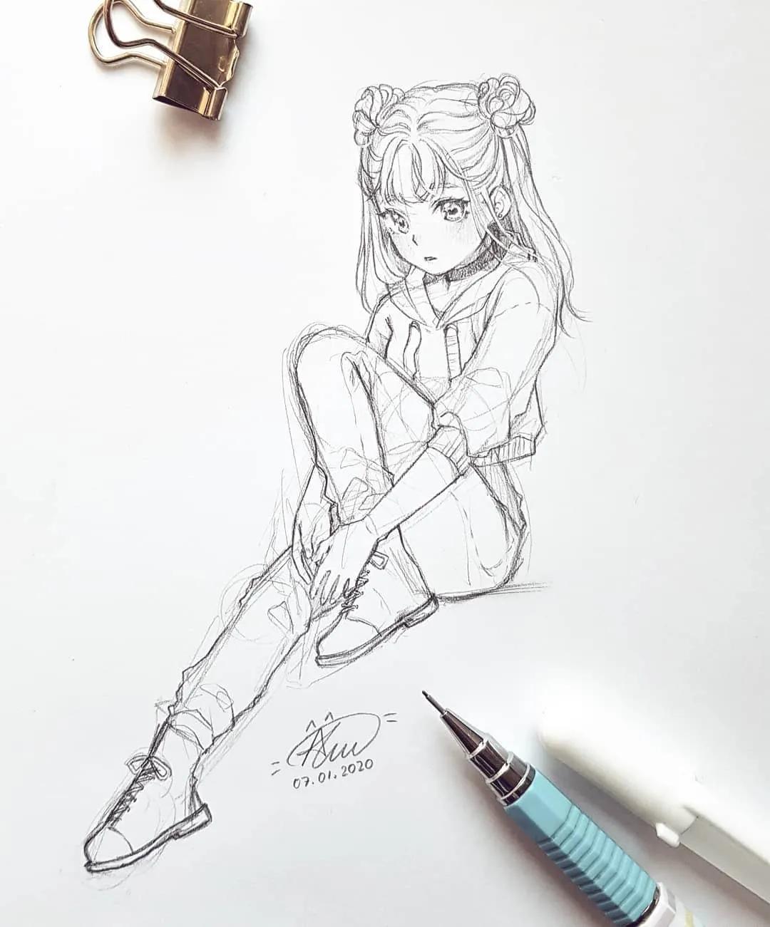 超细节零基础绘画动漫教程书推荐,超级简单的动漫人物画新手小白