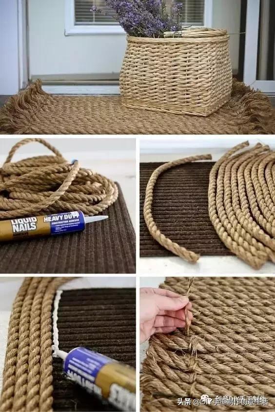 麻绳用于手工制作也是很嗨的，附手工制作教程