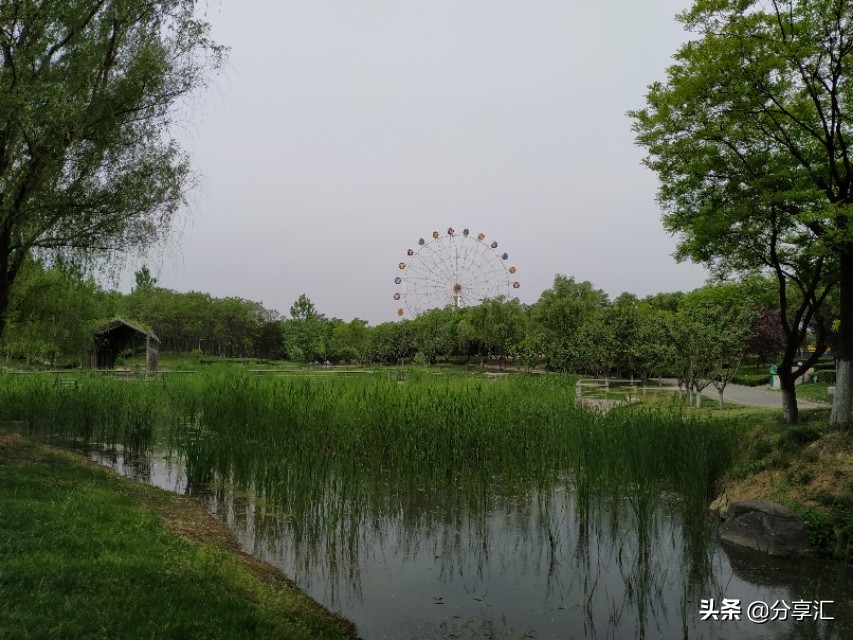 西安浐灞国家湿地公园近期航拍,西安浐灞国家湿地公园板块发展