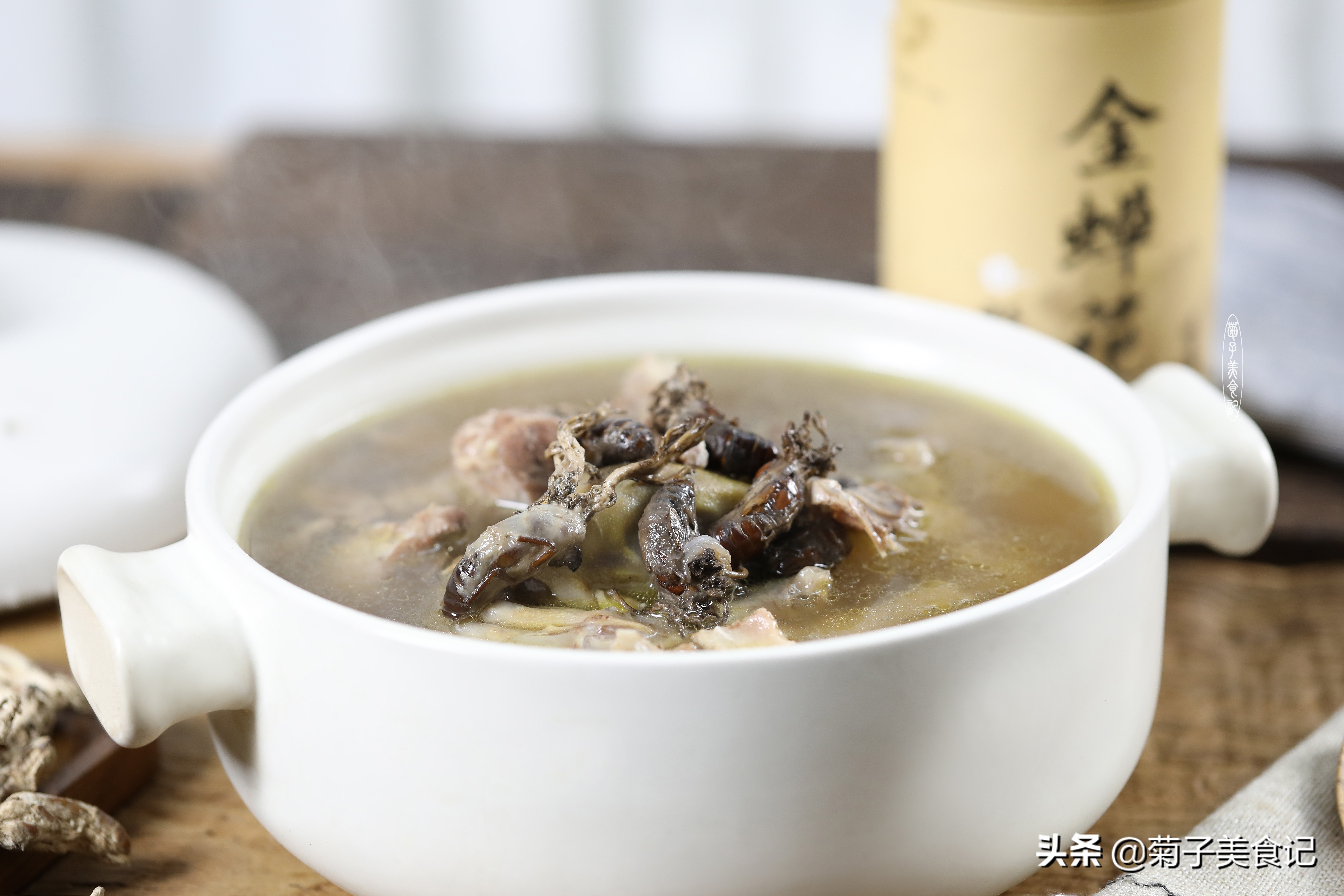 金蝉花炖老鸭的功效,金蝉花能跟什么药材一起煲老鸭汤