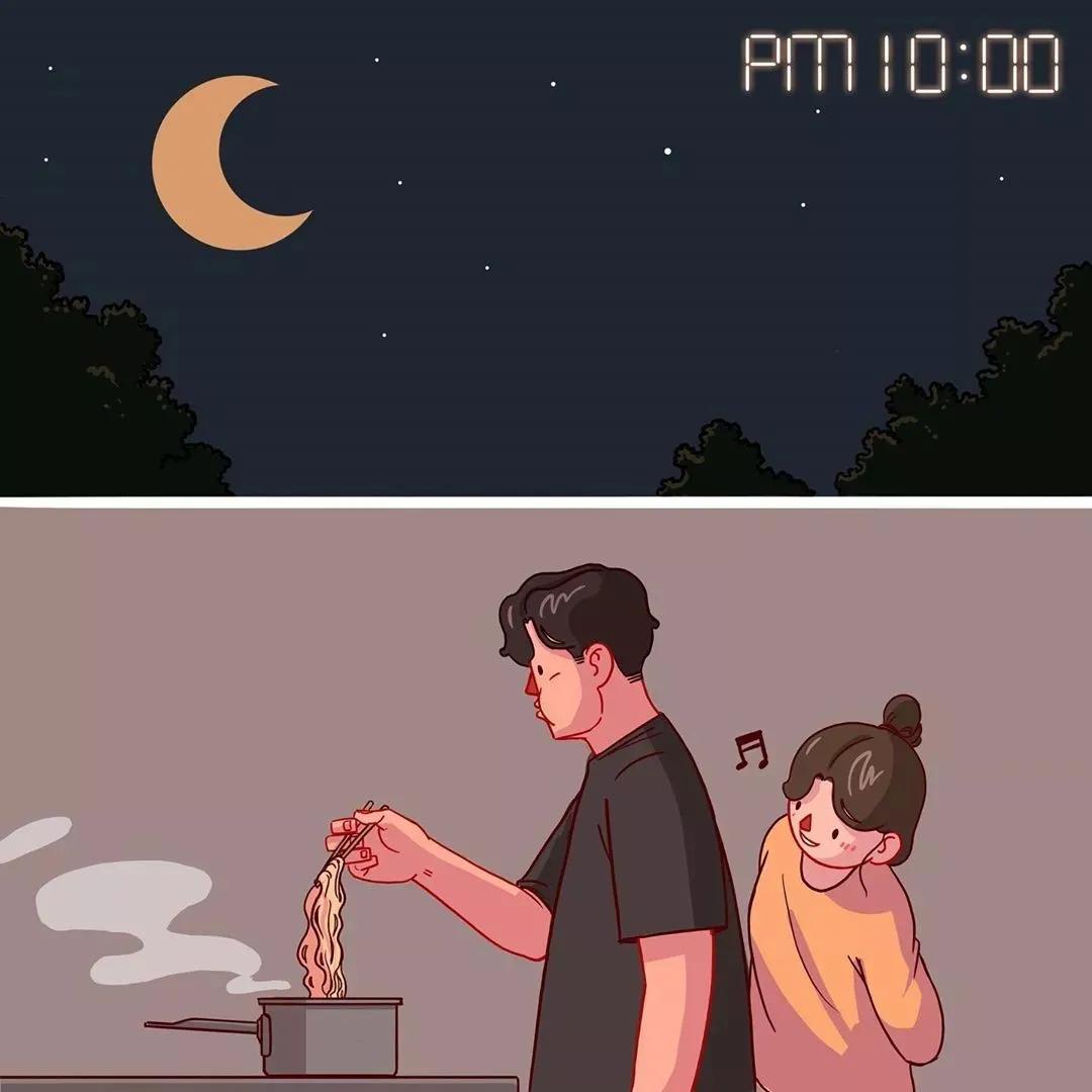 韩国插画师爱情故事,韩国插画大师情侣