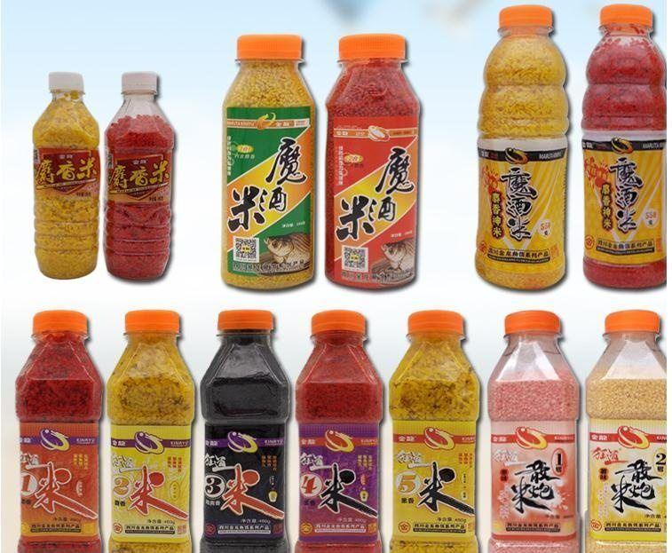 酒米多种吃法,野钓鲫鱼不停打酒米