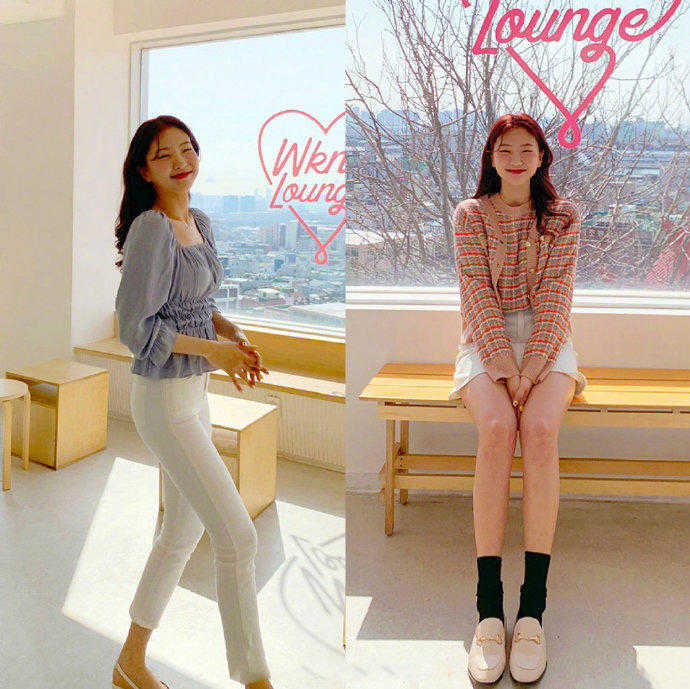 春天穿的小清新套装,适合春天穿的套装女