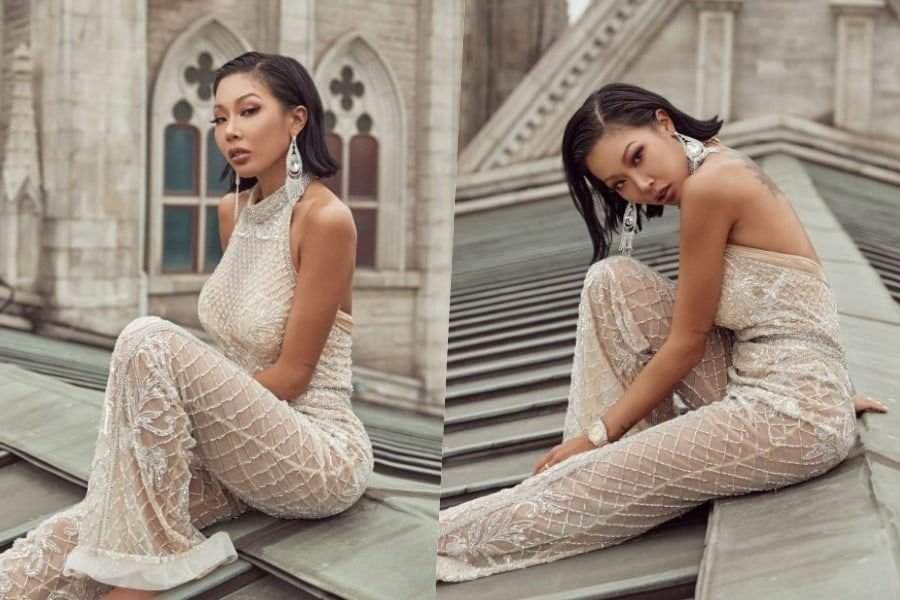 韩国性感歌手公开承认隆胸:我花自己的钱,凭什么不能露