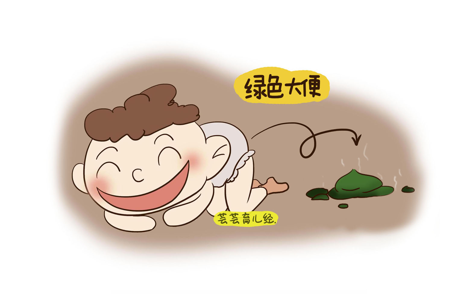 宝宝大便颜色变绿和吃蔬菜有关吗,宝宝大便颜色从黄色变成绿色