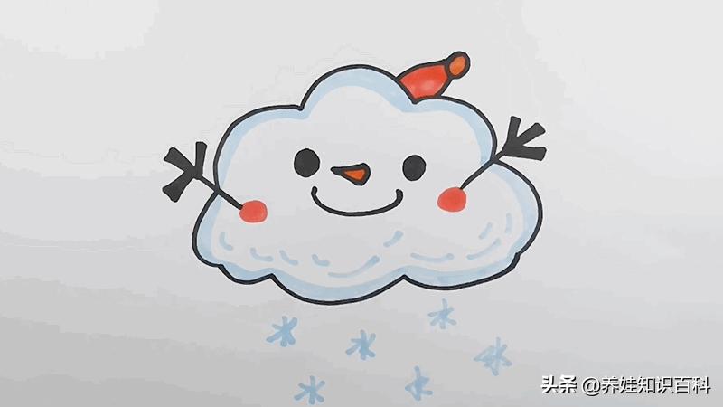 怎样画云朵画的云朵非常好看,云朵怎么画又简单又超级好看