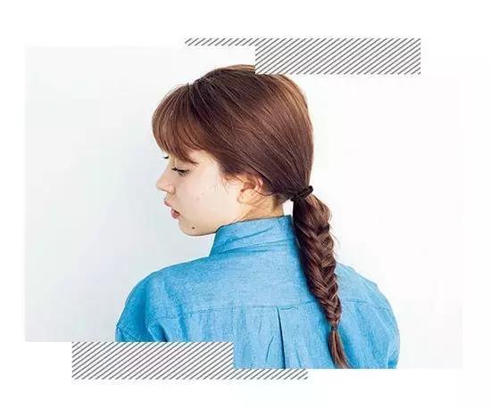 鱼骨辫向内编的编发教程,鱼骨辫的编发教程图解