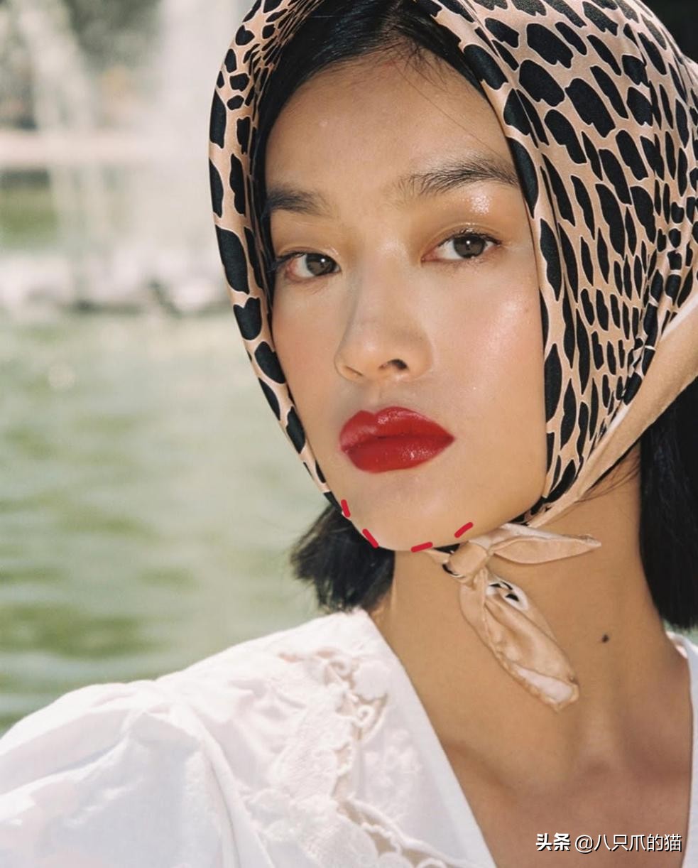 头巾戴法女士,异域风头巾教程