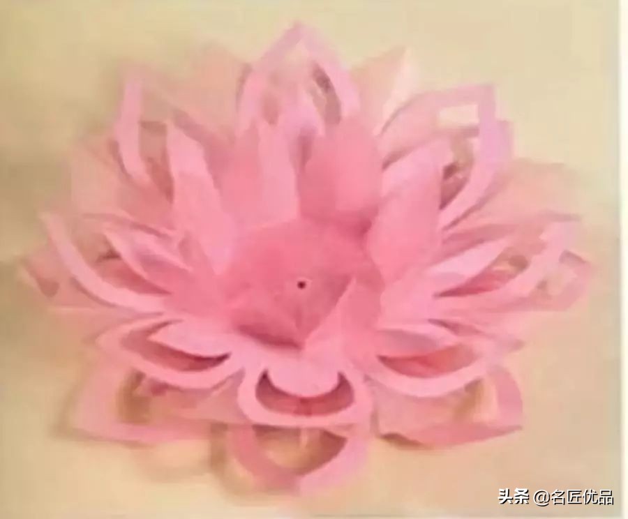 手工制作荷花睡莲,夏天的荷花手工小朋友