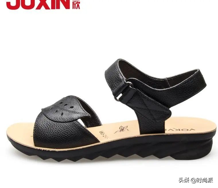 真皮凉鞋软底软皮穿着超舒服透气,真皮厚底凉鞋舒适大气