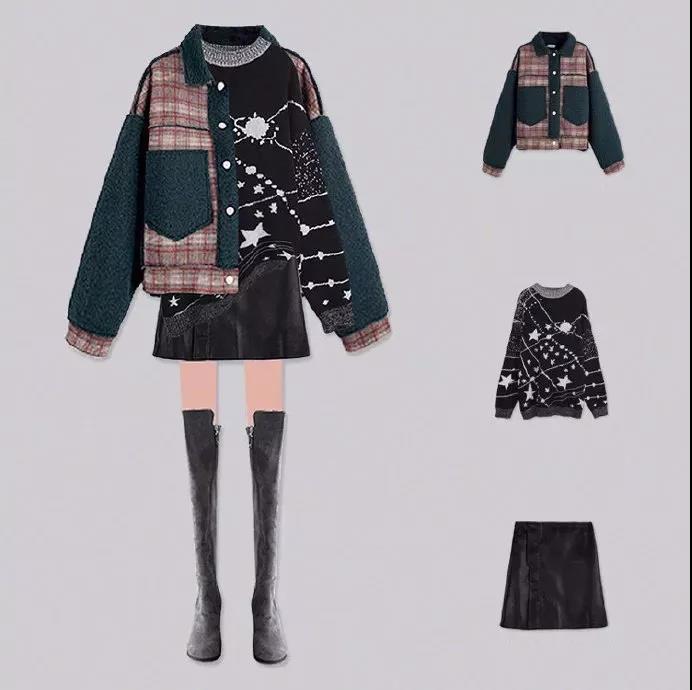 秋冬的气质穿搭你学会了吗,27套秋冬日常穿搭穿出你的高级感