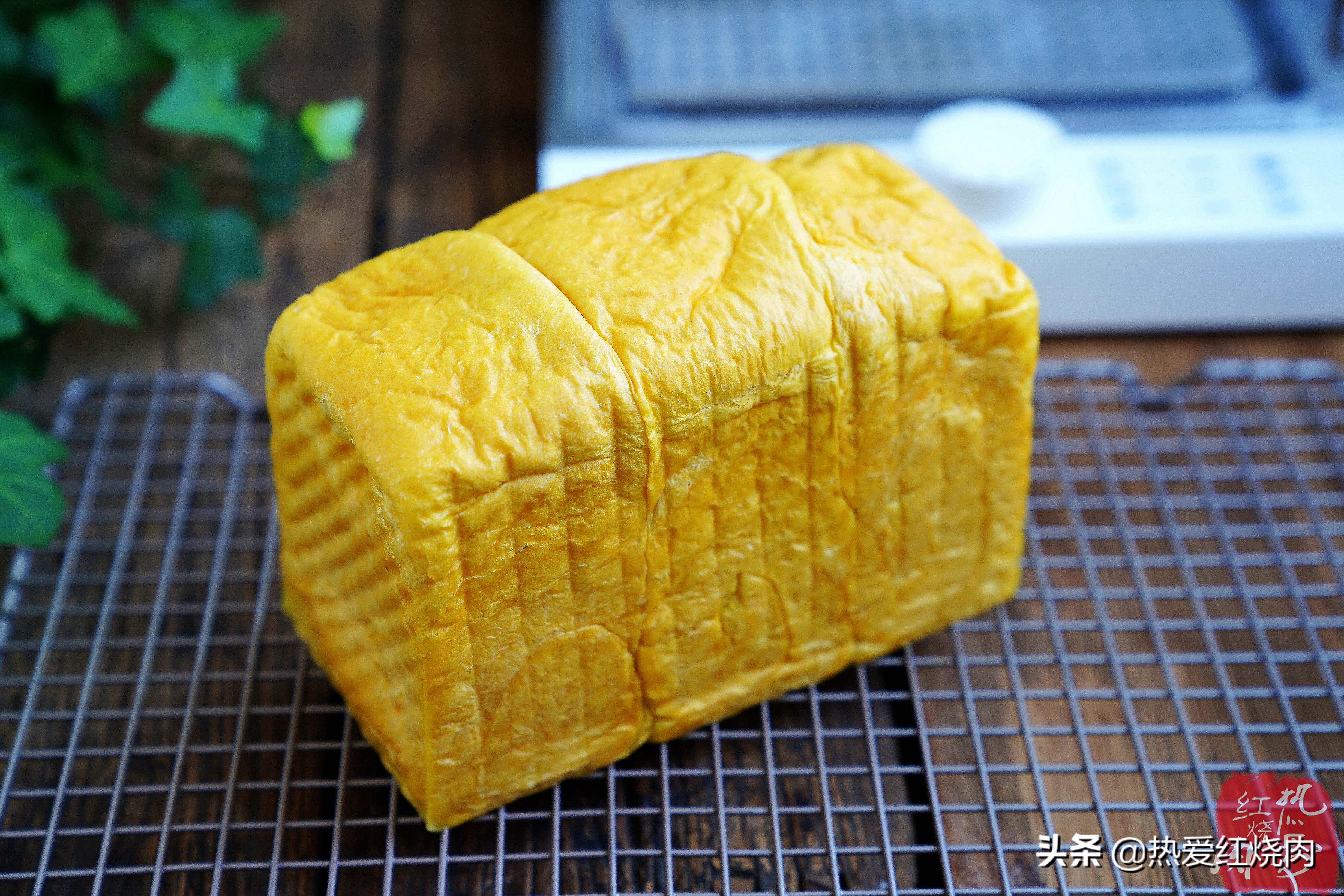 拉丝大面包不用烤箱不加一滴水,柔软拉丝面包烤箱的做法