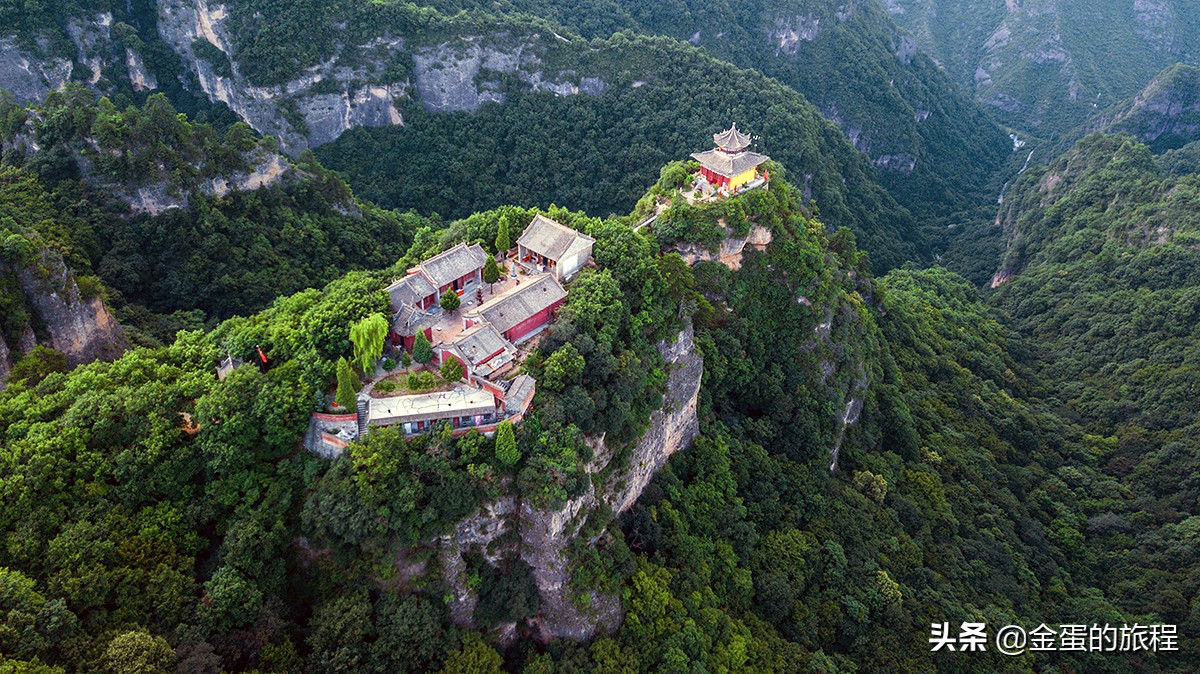 中国道教十大名山崆峒山景点图片,游览崆峒山道观走哪条路线