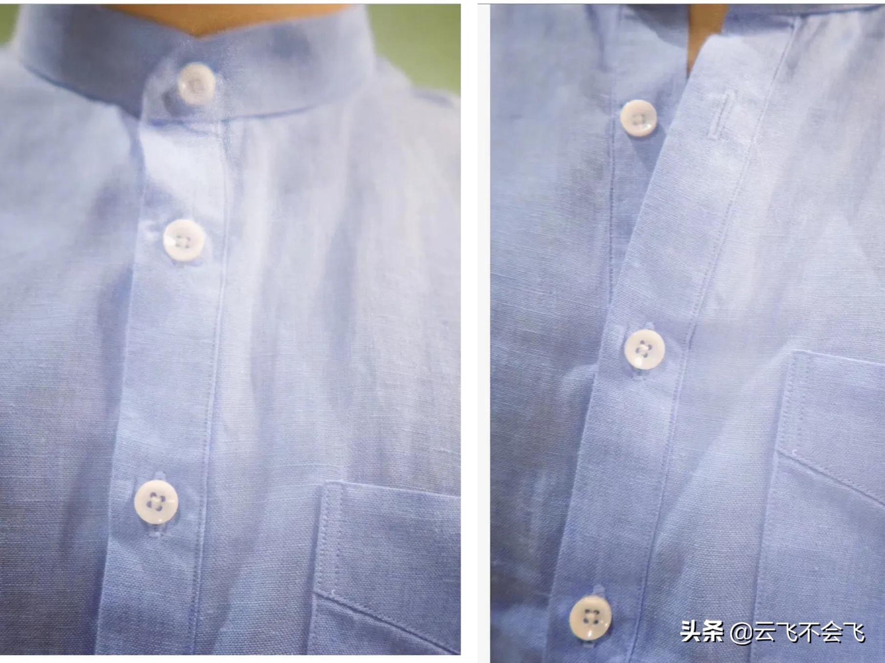 好一些的亚麻衬衫,轻奢小众高级感亚麻衬衫