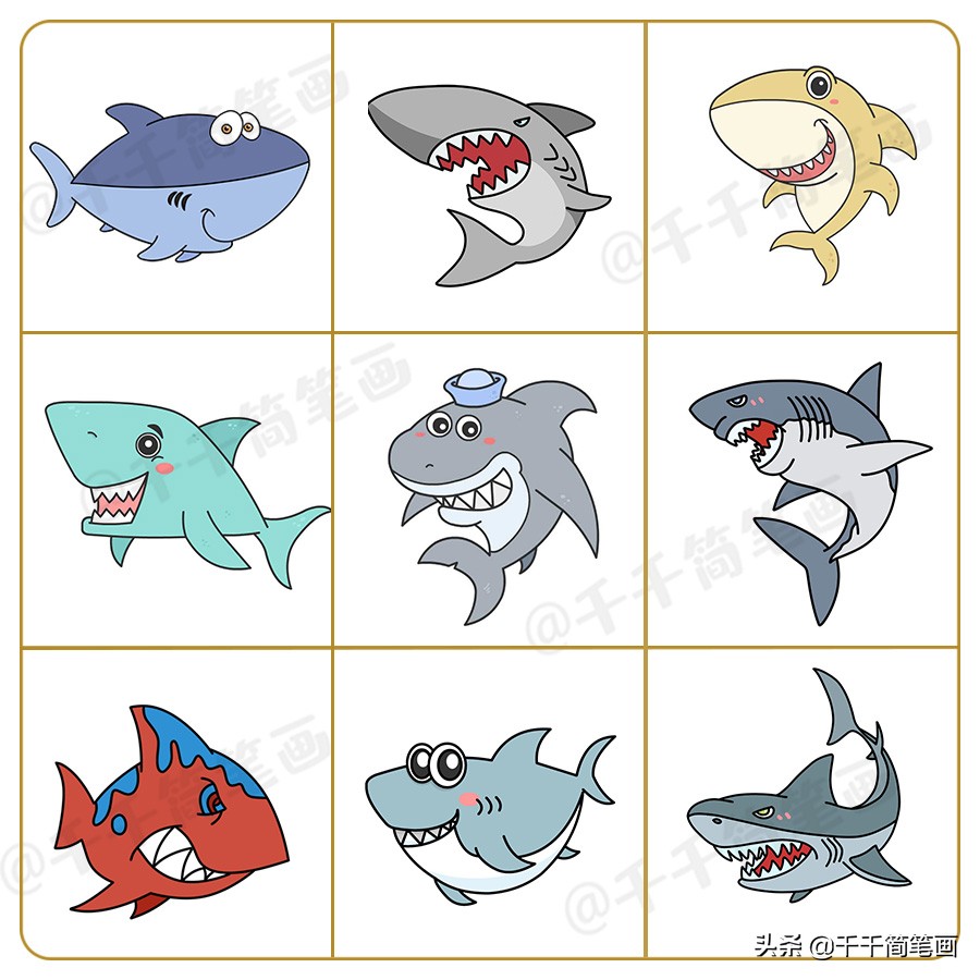 幼儿园里的小朋友儿童画,幼儿园创意儿童画又简单又漂亮