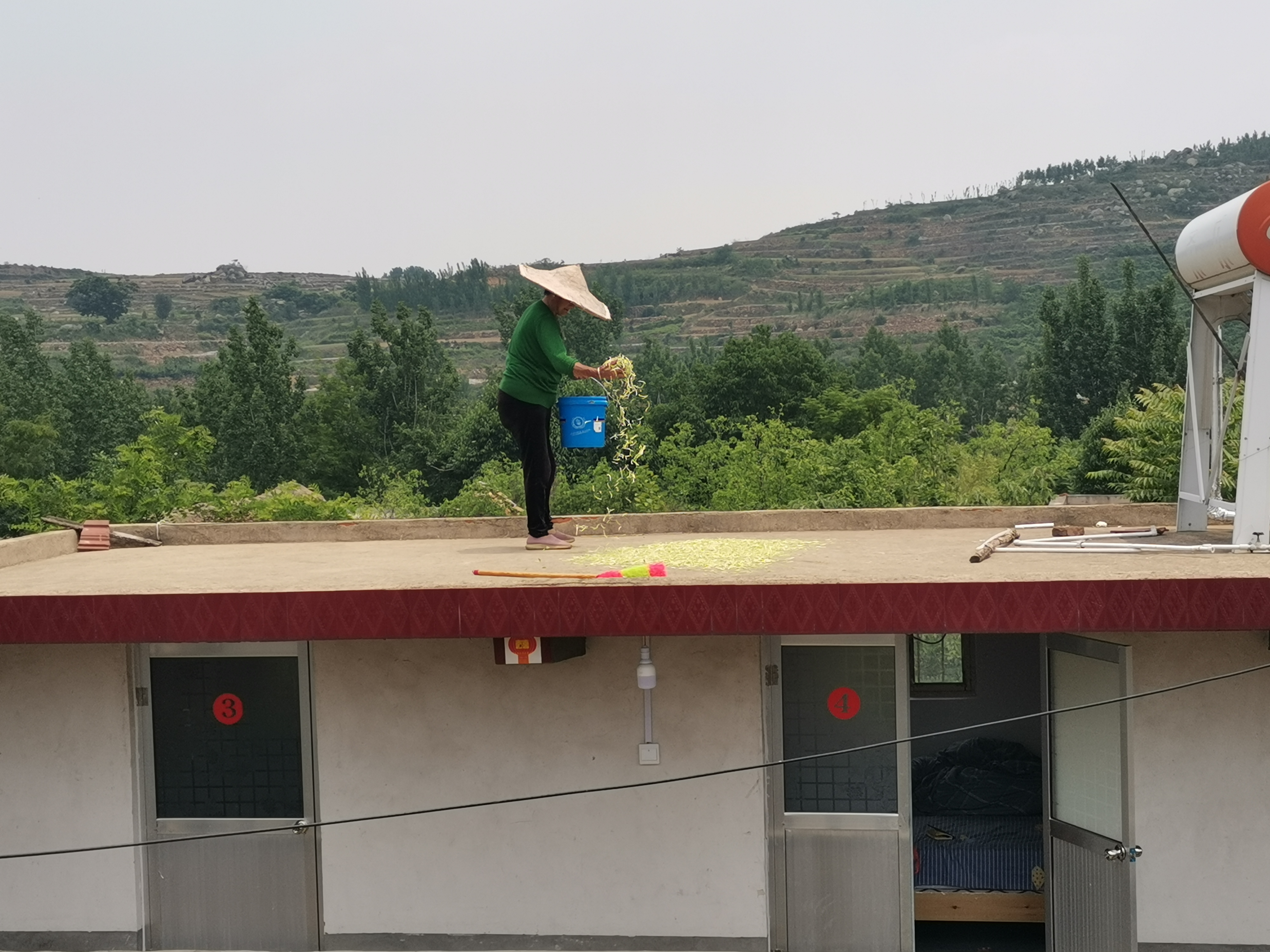 现场实拍杨树行村拉面哥家门口,拉面哥的家乡临沂市费县杨树行村