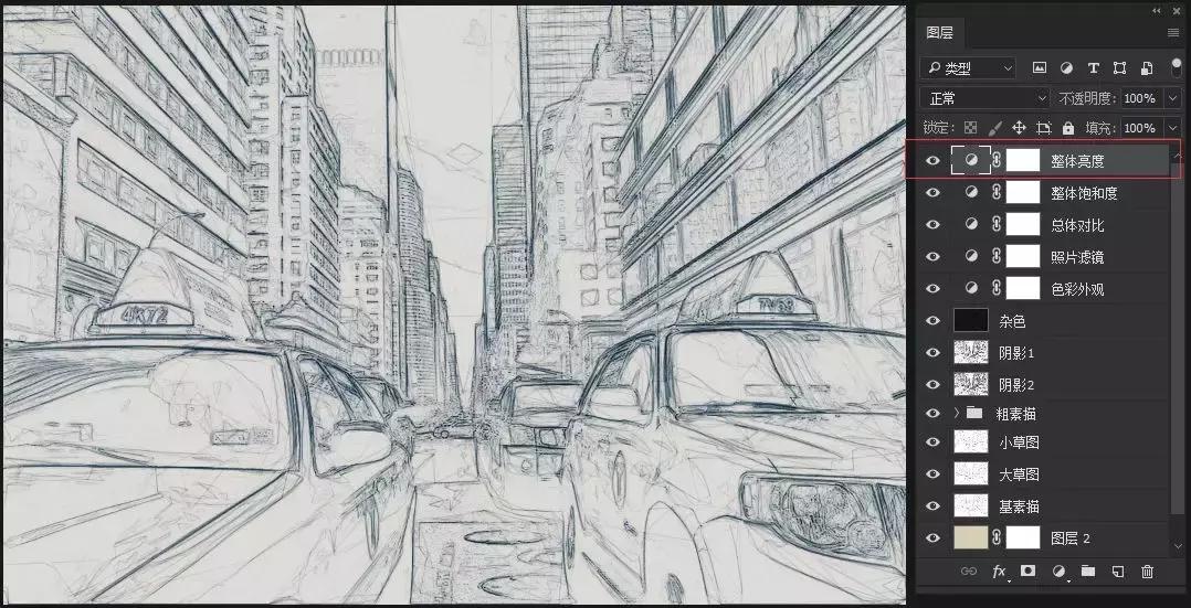 如何在AdobePhotoshop中创建素描效果