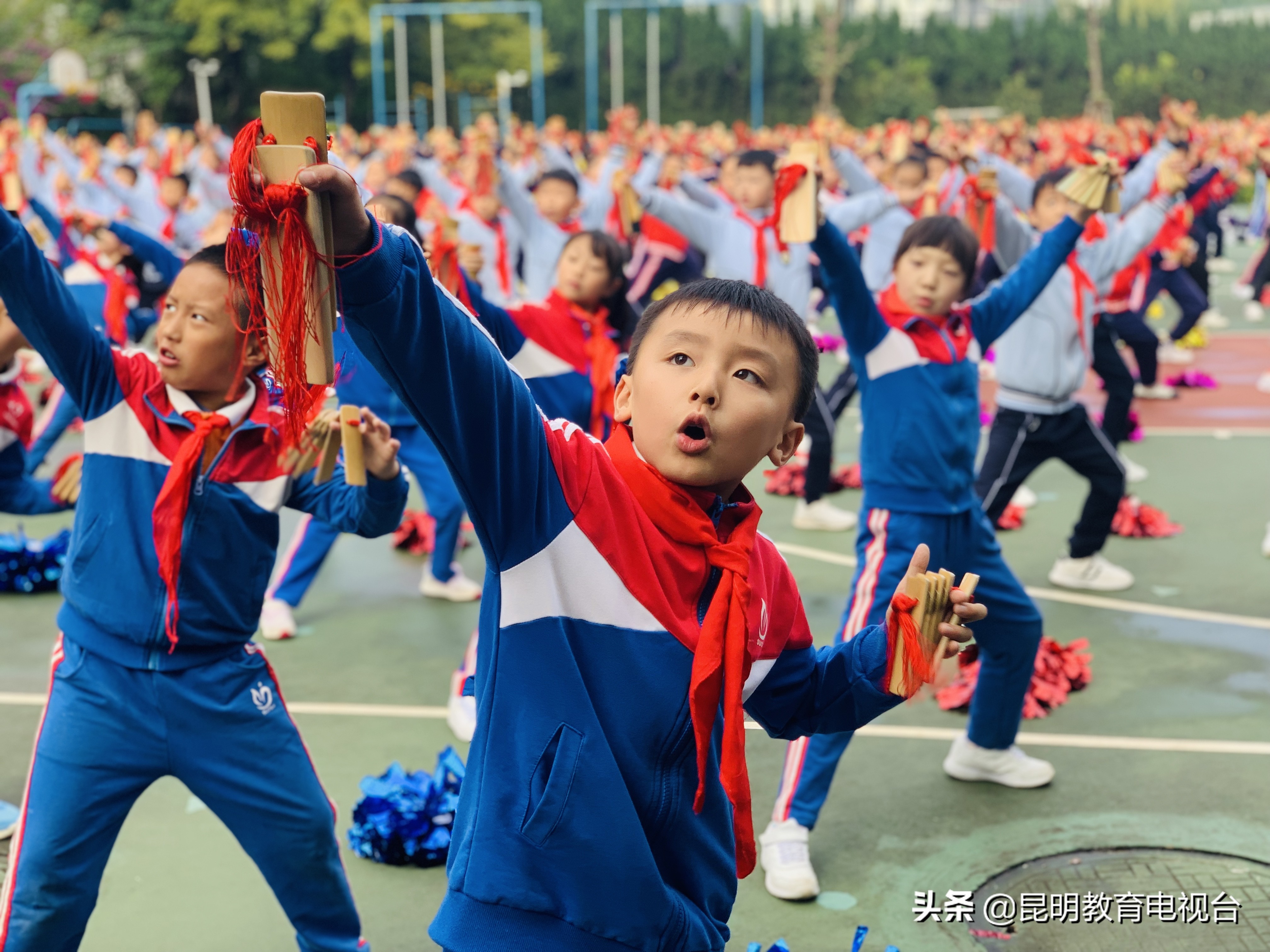 花园小学最美大课间,金康园小学特色大课间活动