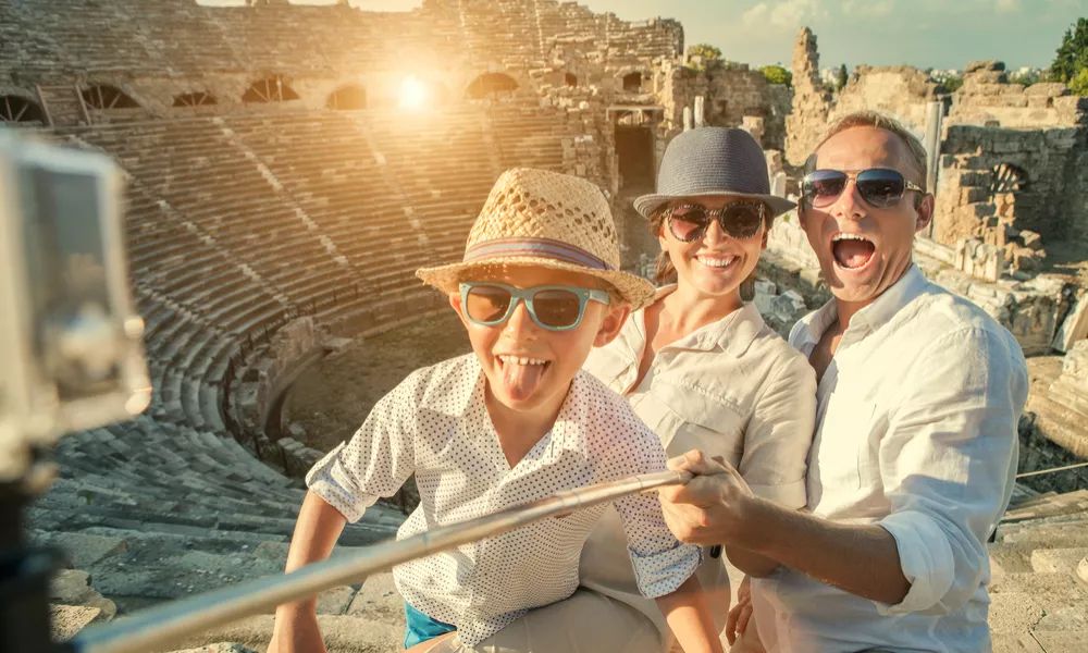 带老妈与娃一起出游,带父母和女朋友一起旅游