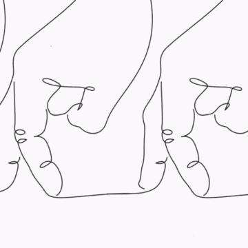 画logo有几种画法,一笔就能画出来logo