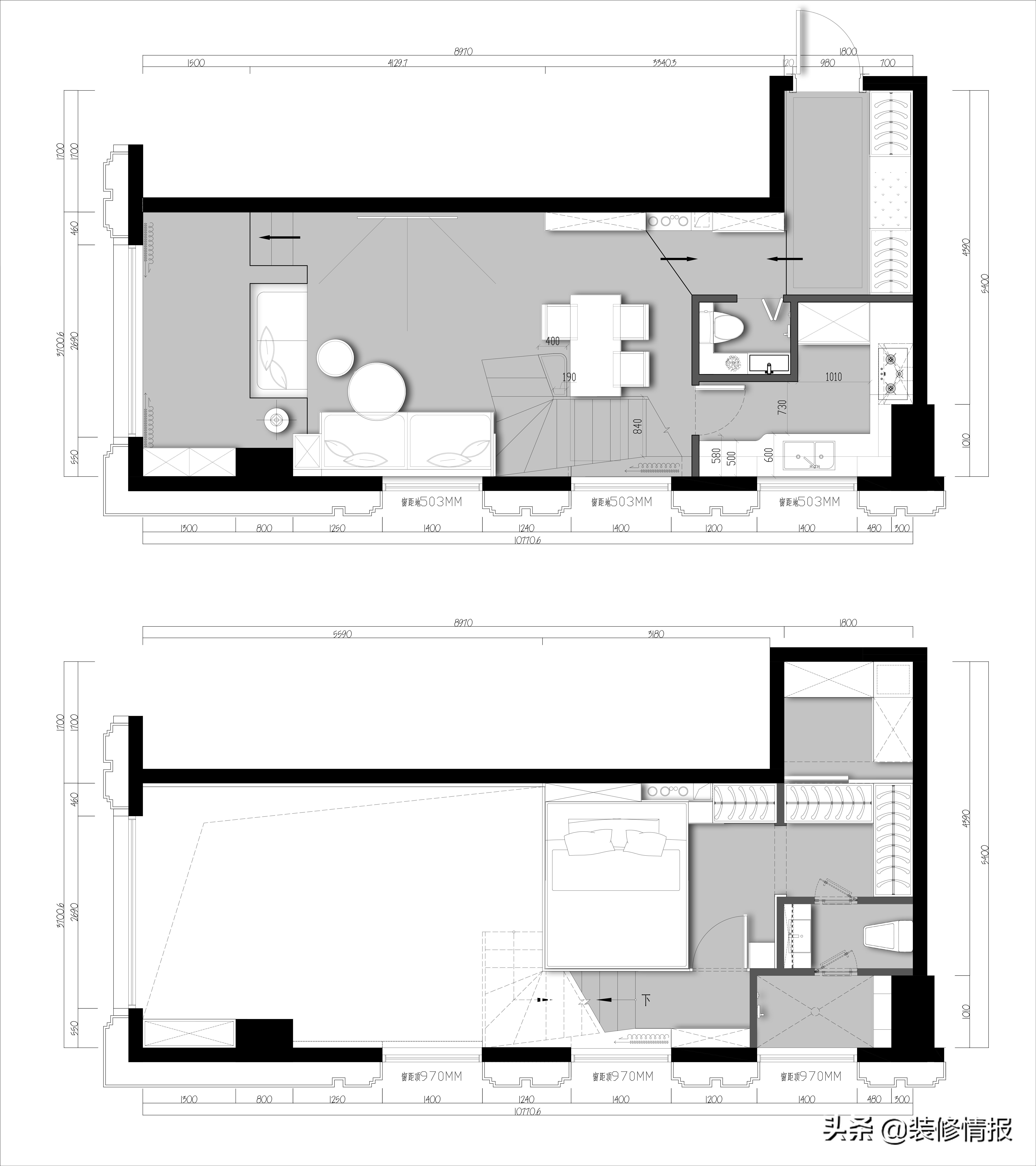 地下室4.5米层高loft设计,4米5的层高做loft可以吗