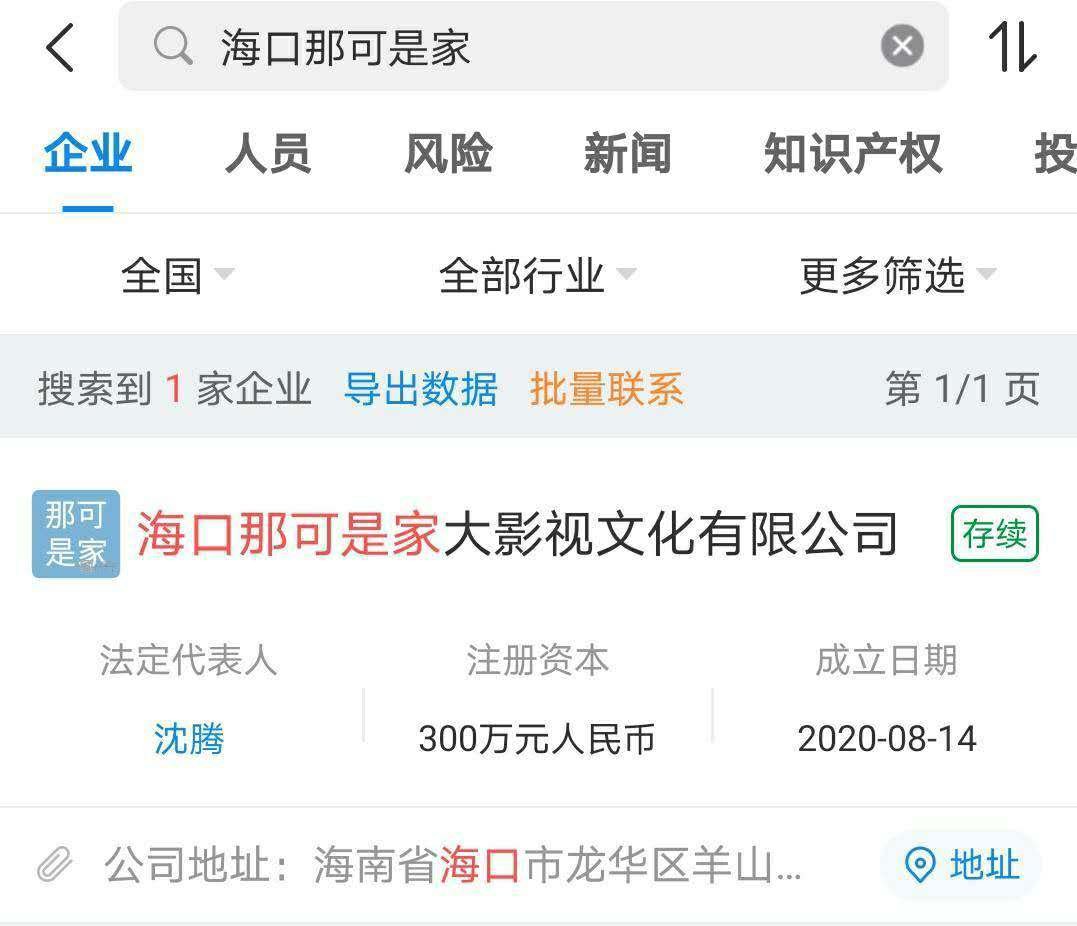 网友精彩点评沈腾公司名字,沈腾奇葩公司名