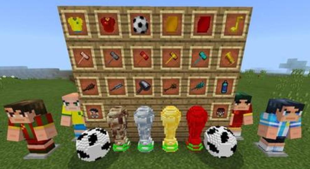 我的世界足球场攻略,在我的世界里如何做可以踢的足球