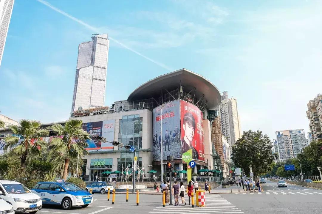 福田大地的变化,福田中心区变化