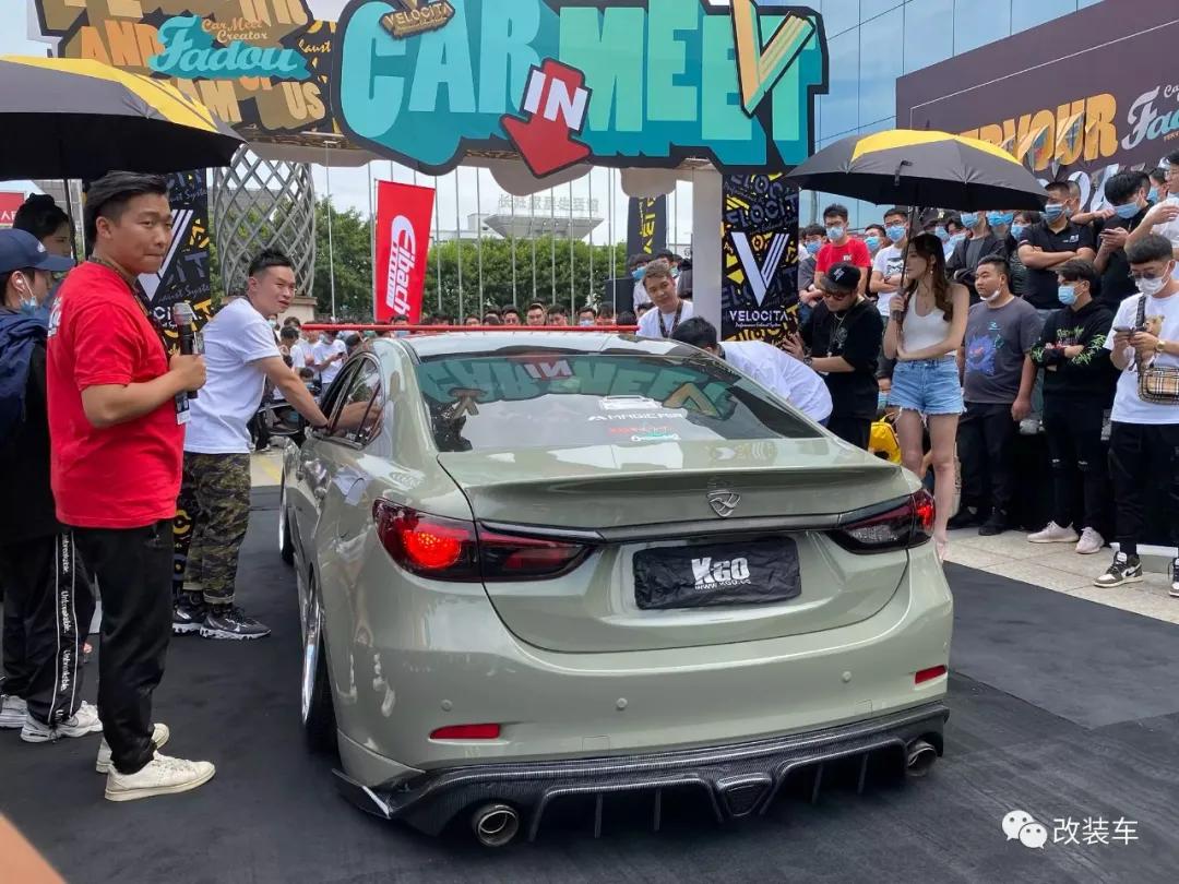 马自达阿特兹改装外观全过程,2018款马自达阿特兹改装