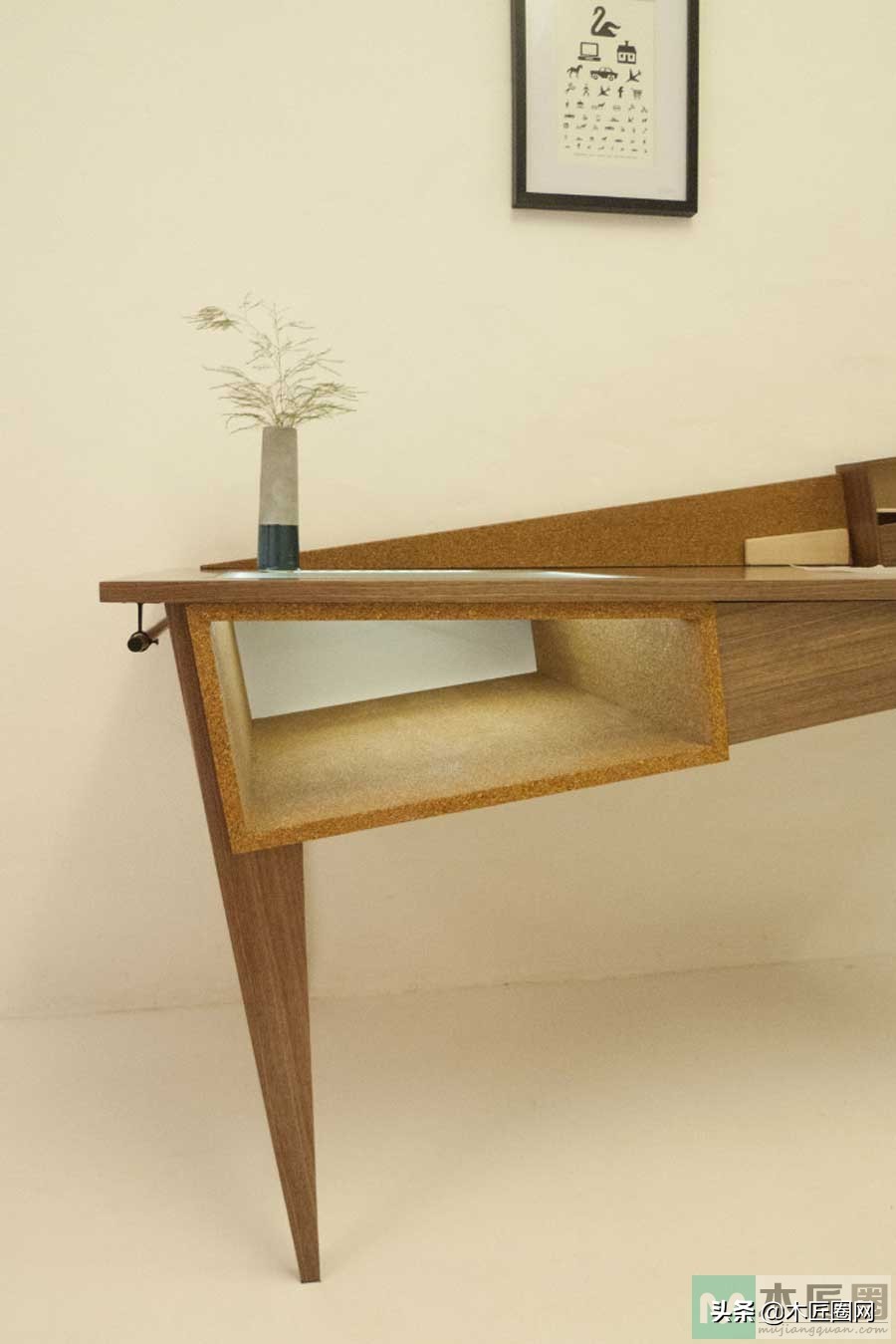 家具设计书桌设计,设计新颖的实木书桌
