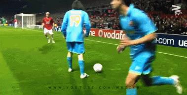 梅西是怎么变向,梅西怎么颠球的