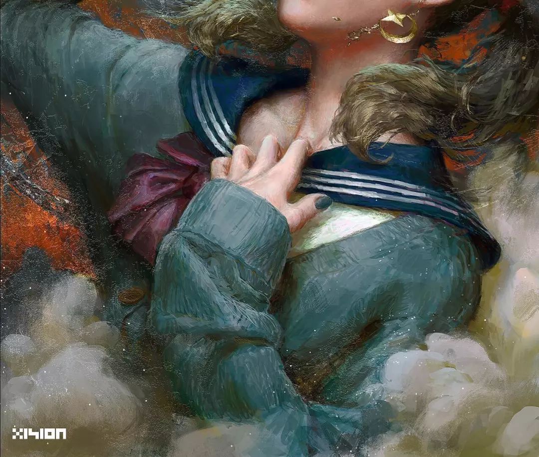 大佬画动漫人物仙气十足手绘,大佬画的古风图手绘